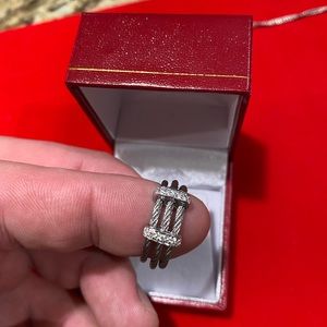 Alor Jewelry 18k white gold Diamond Ring size 7